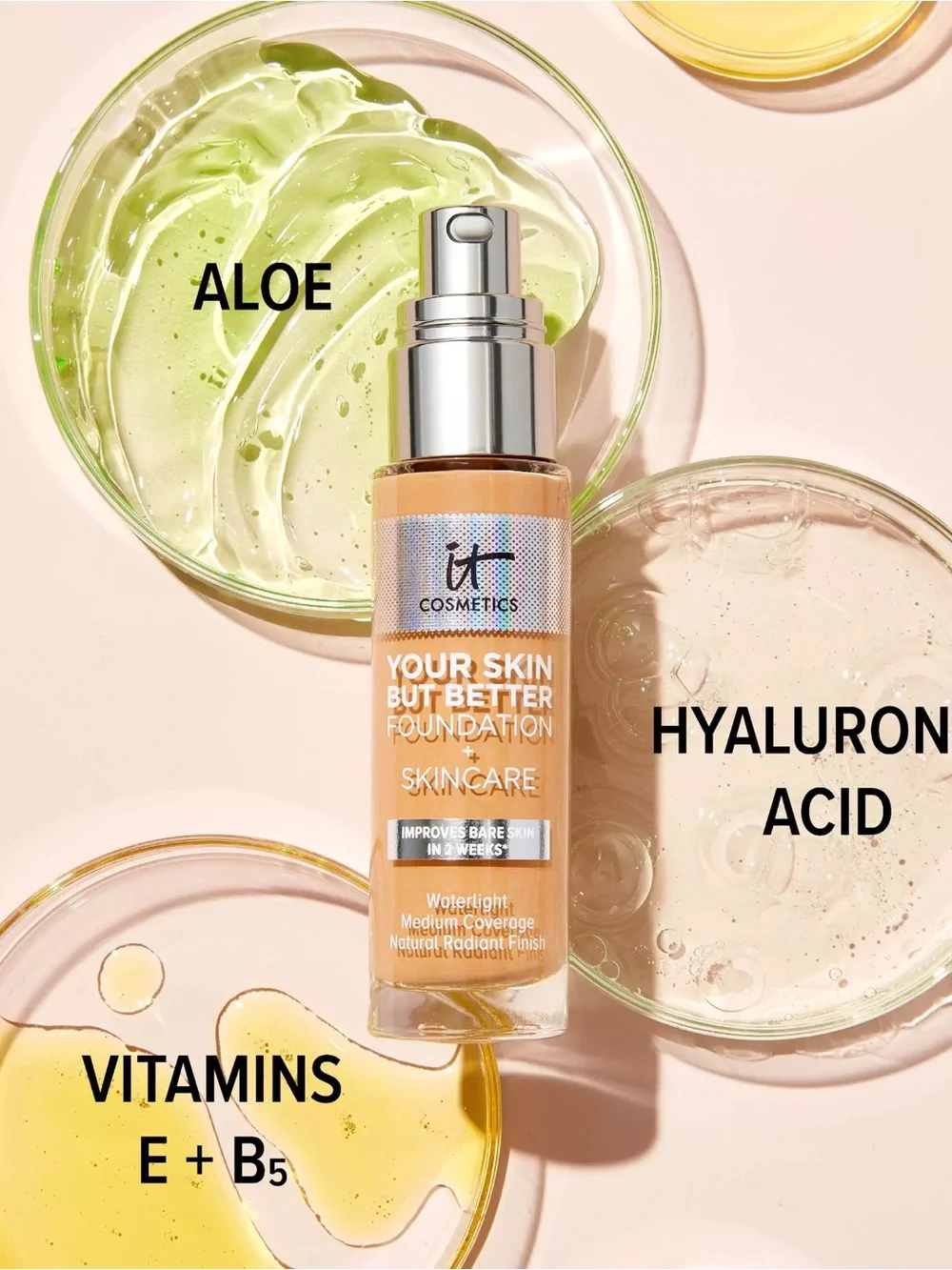 $46 Retail NIB IT Cosmetics Your Skin But Better Foundation - Tan Warm 44